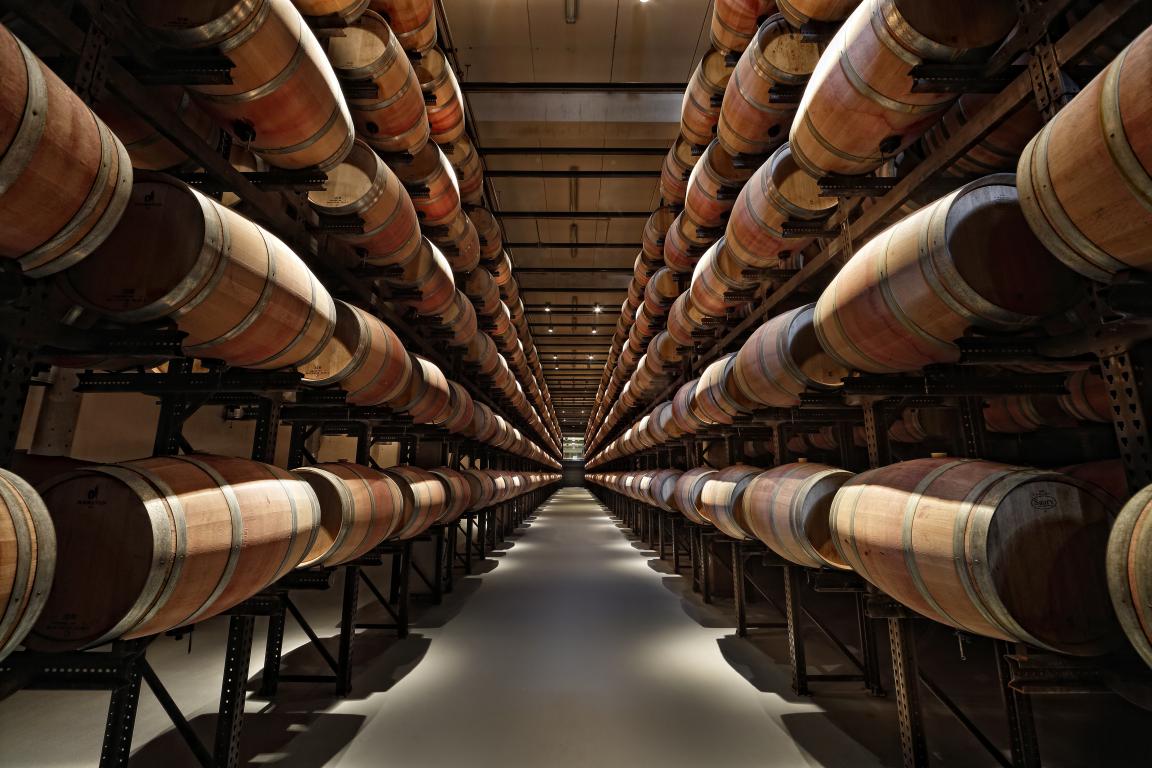 Inmersión Enológica 4 Abadía Retuerta Sala de Barricas