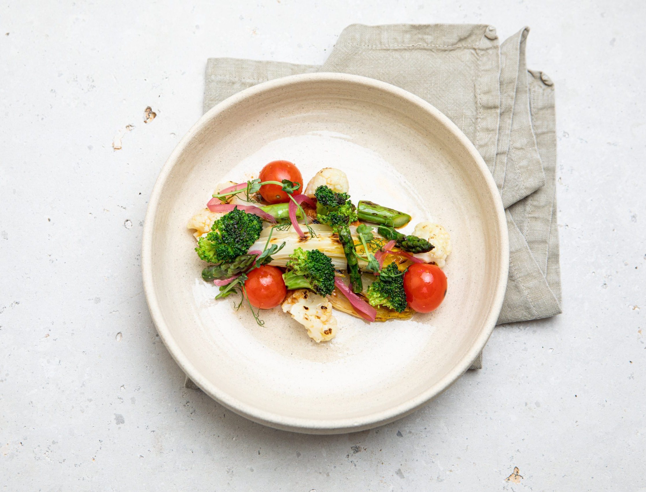 Abadía Retuerta x Casa Barré 7 Verduras al carbón_Abadía Retuerta